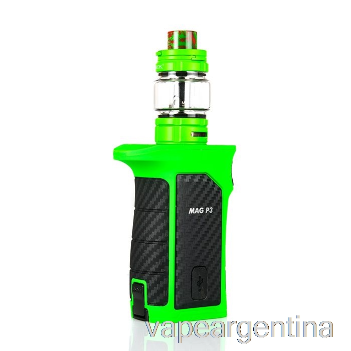 Smok Mag P3 230w & Tfv16 Kit De Inicio Verde/negro Vape Argentina